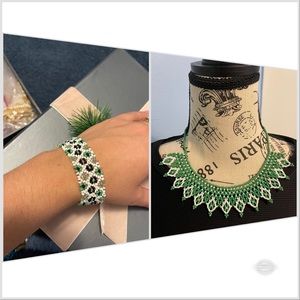 2 X 20 Handmade Necklace and Bracelet, and Chakira Bracelet, Chakira Necklace.